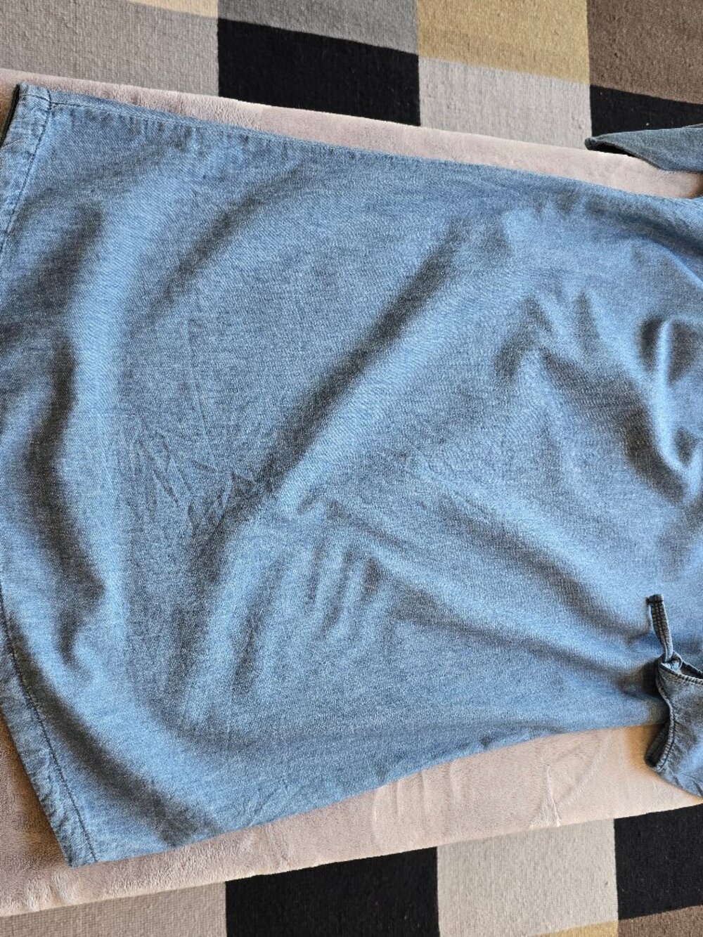 Denver Hayes denim style  cotton linen chambray medium - Picture 3 of 8